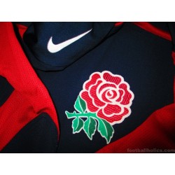 2003-05 England Rugby Nike Pro Away Shirt