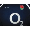 2007-09 England Rugby Nike Training Top Player Issue 'TR' (Tom Rees)