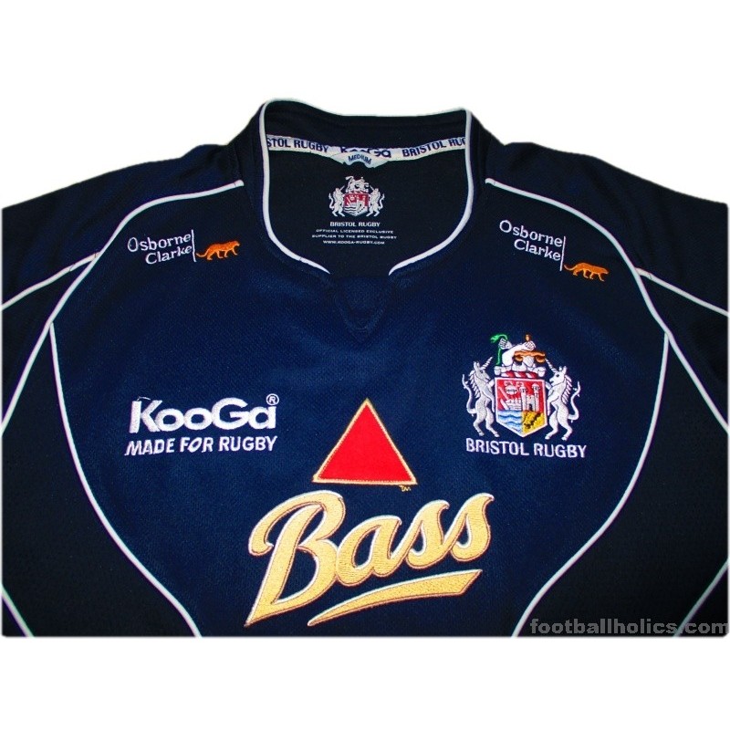 2007-08 Bristol Rugby Pro Home Shirt