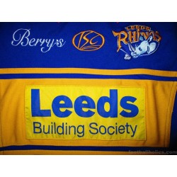 2010 Leeds Rhinos Rugby League ISC Pro Home Shirt