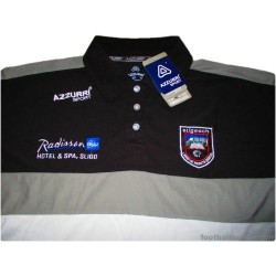 2012-13 Sligo GAA (Sligeach) Azzurri Player Issue Polo Jersey