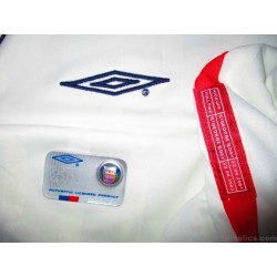 2001-03 England Umbro Home Shirt