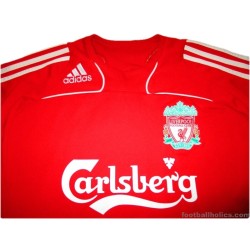 2008-09 Liverpool Adidas Training Sweat Top