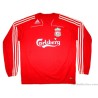 2008-09 Liverpool Adidas Training Sweat Top