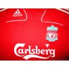 2008-09 Liverpool Adidas Training Sweat Top