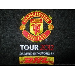 2012 Manchester United 'DHL Tour' Nike Player Issue Jumper