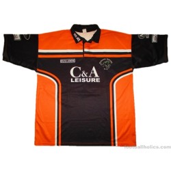 2005 Blackpool Panthers Rugby League Bulldog Home Shirt Match Worn #17
