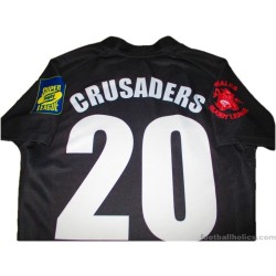 2011 Crusaders Rugby League Puma Home Shirt Match Issue #20