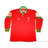 1994-95 Wales Rugby Cotton Traders Home L/S Shirt