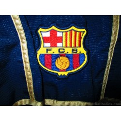 2001-03 Barcelona Nike Home Shorts
