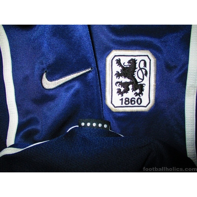 1860 Munich Home football shirt 1999 - 2000. Sponsored by FTI