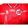 2008-10 Norway Handball Umbro Home Shirt Match Issue #2