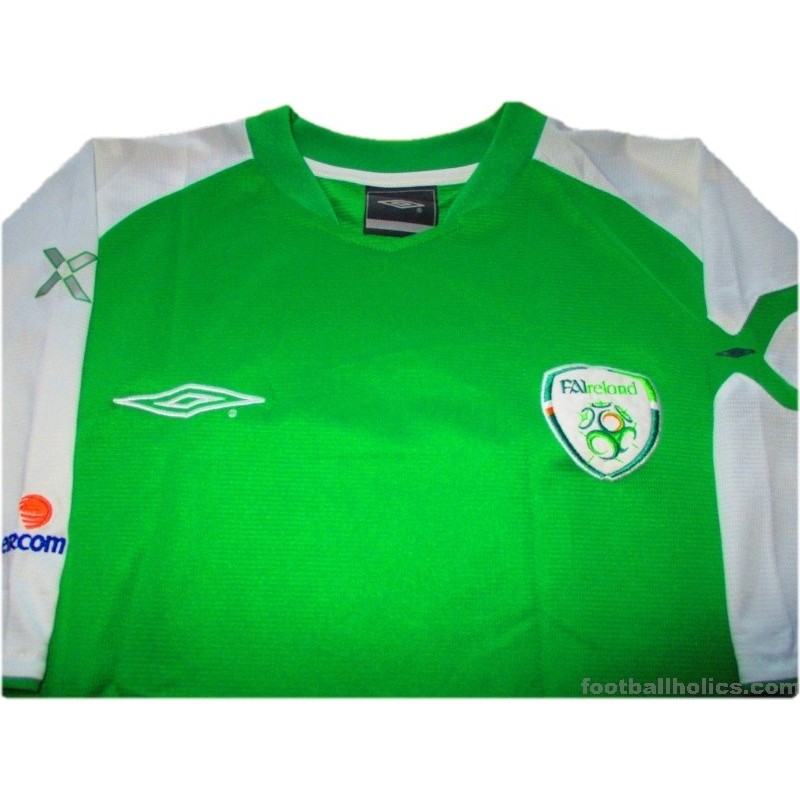 2005-06 Ireland Umbro Player Issue Training Shirt