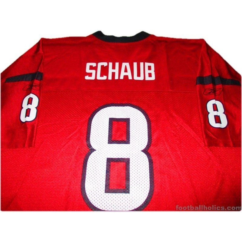 2007-11 Houston Texans Reebok Alternate Jersey Schaub #8