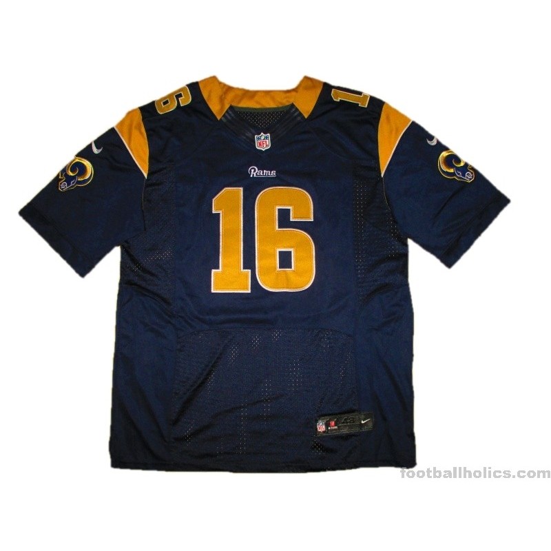 NFL_Jerseys Jersey Los Angeles''Rams''Men Limited #16 Jared Goff