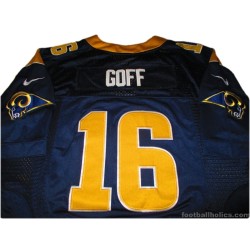 2016-17 Los Angeles Rams Nike Home Jersey Goff #16
