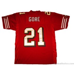 2005-08 San Francisco 49ers Reebok Home Jersey Gore #21
