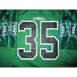 1997-00 Hawaiʻi Rainbow Warriors Starter Home Jersey #35
