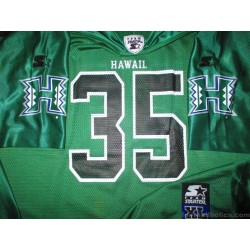 1997-00 Hawaiʻi Rainbow Warriors Starter Home Jersey #35