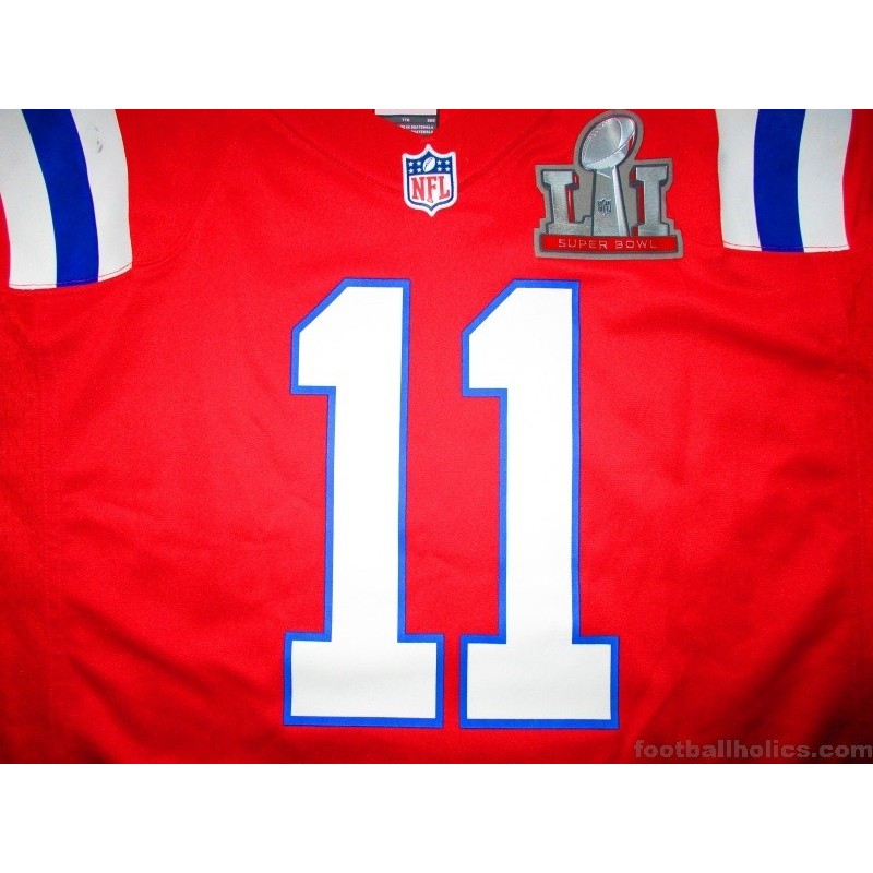 2012-16 NEW ENGLAND PATRIOTS BRADY #12 NIKE GAME JERSEY (HOME) Y - Classic  American Sports