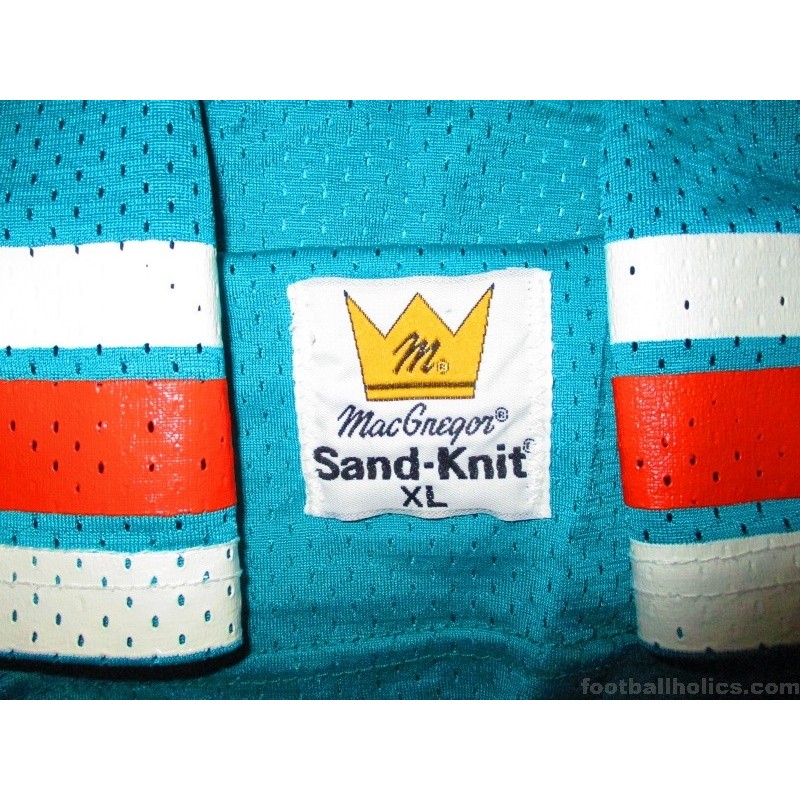 DAN MARINO MIAMI DOLPHINS VINTAGE 1980'S MACGREGOR SAND-KNIT