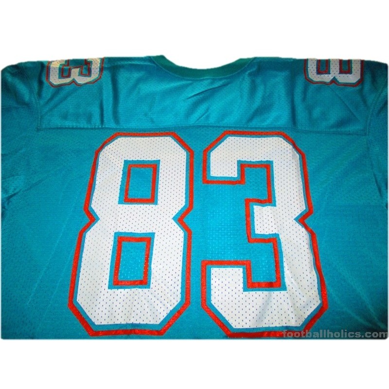 1987-88 Miami Dolphins (Clayton) No.83 Home Jersey