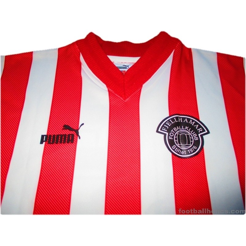1997-99 Fjellhamar FK Puma Home Shirt Match Worn #15