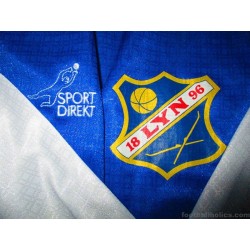 2000 Lyn Oslo Sport Direkt Away Shirt Match Issue #3