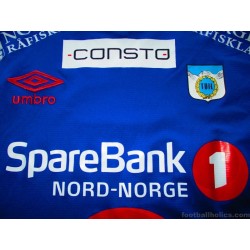 2015-20 Tromsdalen Umbro Home Shirt Match Issue #7