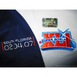 2007 Super Bowl XLI 'South Florida' Reebok Polo Jersey