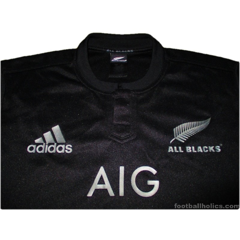 2014-16 New Zealand Rugby Adidas Pro Home Shirt