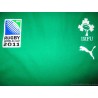2011 Ireland Rugby 'World Cup' Puma Player Issue (Ronan O'Gara) 'R.O'G.' Training Top
