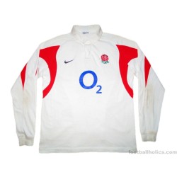 2005-07 England Rugby Nike Home Shirt
