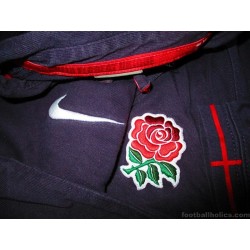 2009-10 England Rugby Nike Polo Shirt