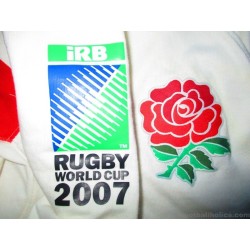 2007 England Rugby 'World Cup' Nike Polo Shirt