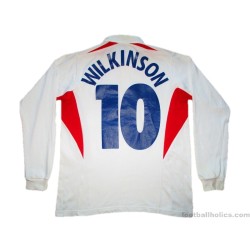 2003-05 England Rugby Nike Home Shirt Wilkinson #10