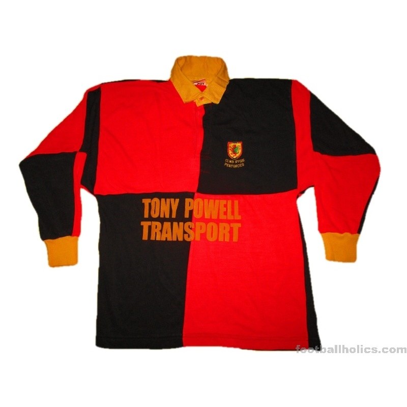 2002-04 Penygroes RFC Dyma Ni Pro Home L/S Shirt