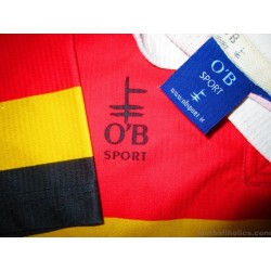 2008-09 CBC Monkstown Rugby O'B Sport Home Shirt Match Worn #19