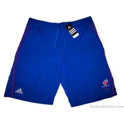 2008 Great Britain Olympic 'ParalympicsGB' Adidas Player Issue Long Shorts