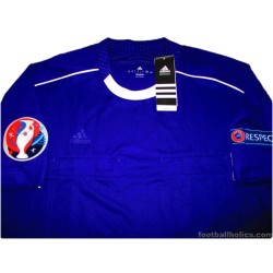2016 UEFA Euro Match Issue Referee Shirt *w/Tags*