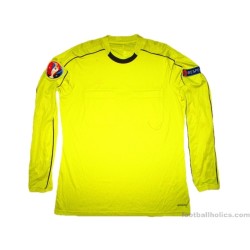 2016 UEFA Euro Adidas Referee Shirt Match Worn Simon Beck