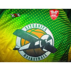 2015-17 London Lituanica Rool Warm Up Jersey Player Issue #4
