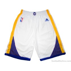 2014-17 Golden State Warriors Adidas Home Shorts