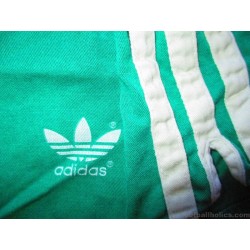 1970s Adidas Vintage 'Trefoil' Green Cotton Shorts