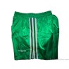 1980s Adidas Vintage 'Trefoil' Green Nylon Shorts