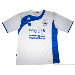 2011 Royal Signals FA Errea Training Shirt Player Issue #19