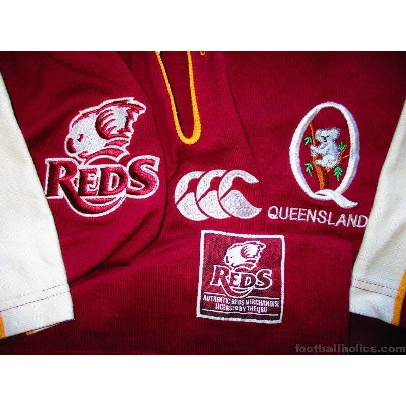 Classic Rugby Shirts  2004 Queensland Reds Vintage Old Jerseys