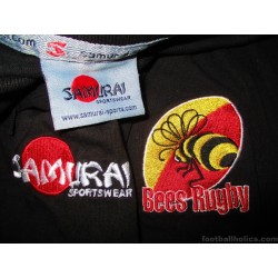 2008-09 Birmingham & Solihull Rugby Samurai Player Issue Polo Shirt