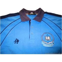 2007-09 Monkstown Rugby Samurai Player Issue Polo Shirt