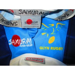 2006-08 Glyn Rugby Samurai Player Issue Home Shirt